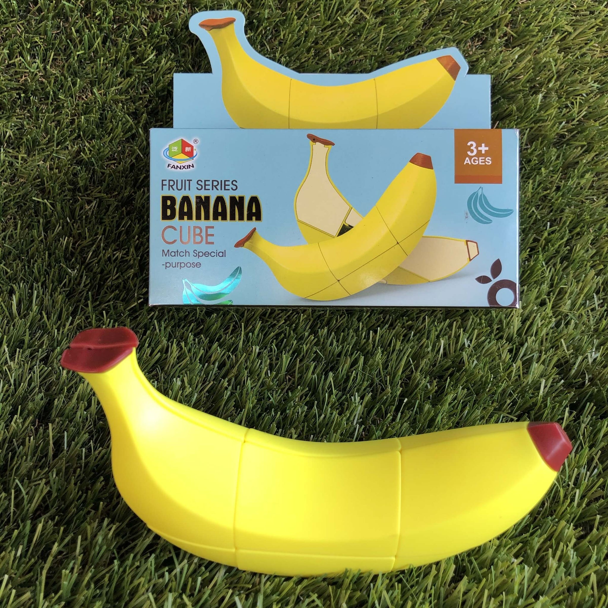 Banana Cube Fidget Puzzle 2048X