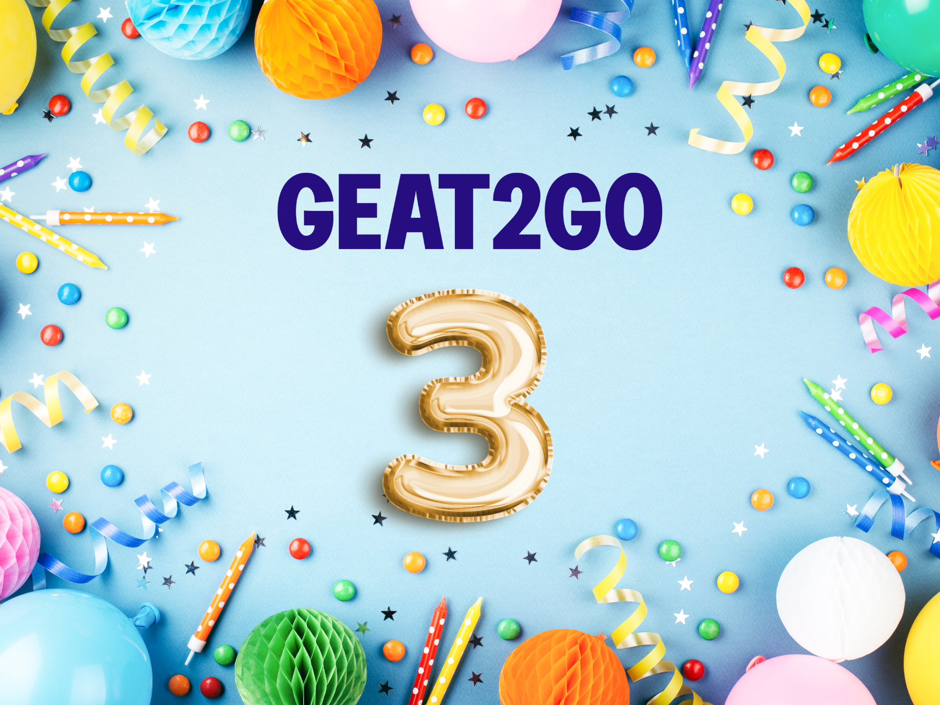 Geat2go 3 Birthday