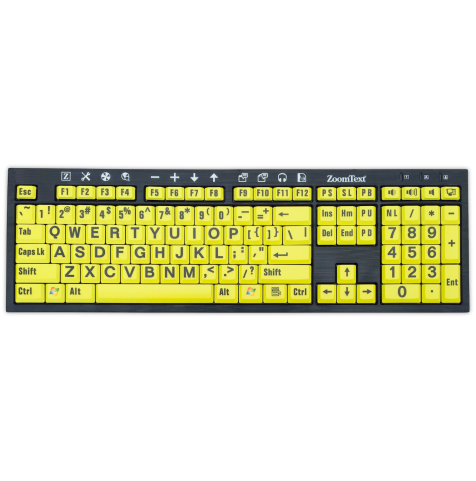 Tmporiginal Content Type Image 2Fpng Name ESKB004 Zoomtext Keyboard Black On Yellow Image1 10